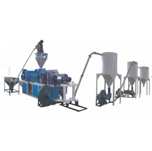Conical Twin Screw Extruder for PVC Compounding